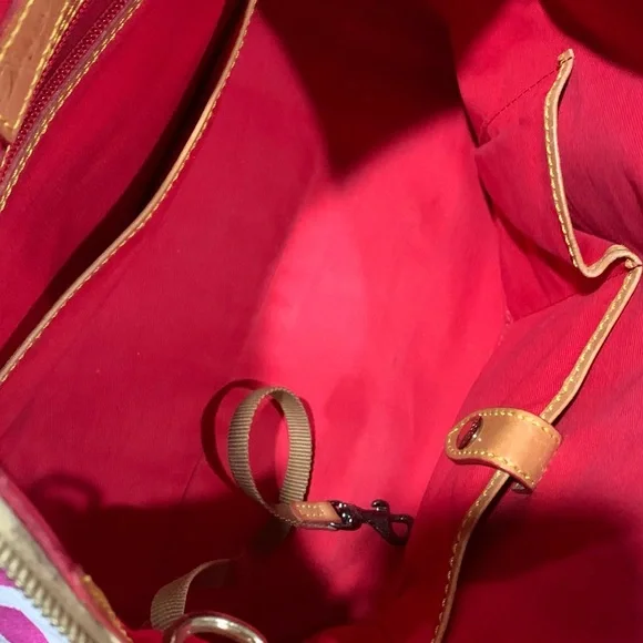 Dooney & Bourke chevron domed satchel - Picture 7 of 9